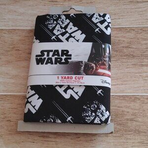 BNIP Disney Star Wars 1 yard cut craft fabric brand new